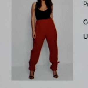 Cute Olive Green trouser with ankle tie